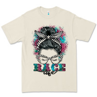 Bone race life  messy bun Premium Tee - BarkalooDesign