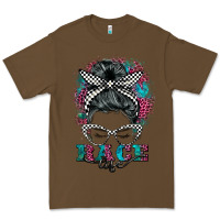 Cacao race life  messy bun Premium Tee - BarkalooDesign