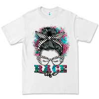 White race life  messy bun Premium Tee - BarkalooDesign