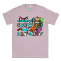 Lilac weekend coffee and camping Classic Tee - AdoDesignShop