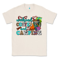 Natural weekend coffee and camping Classic Tee - AdoDesignShop