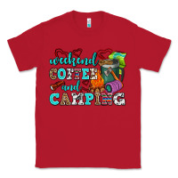 Red weekend coffee and camping Classic Tee - AdoDesignShop
