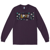 Plum for the love of the game soccer Long Sleeve Tee - Jasminsmagicworld