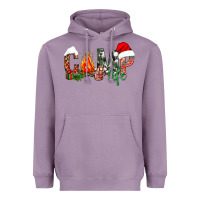 Lavender christmas camp life Heavyweight Hoodie - NancyCooperArtShop