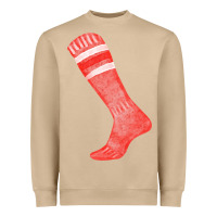 Mushroom red sock fa element 2 Heavyweight Sweatshirt - FaDigitalArtStudio