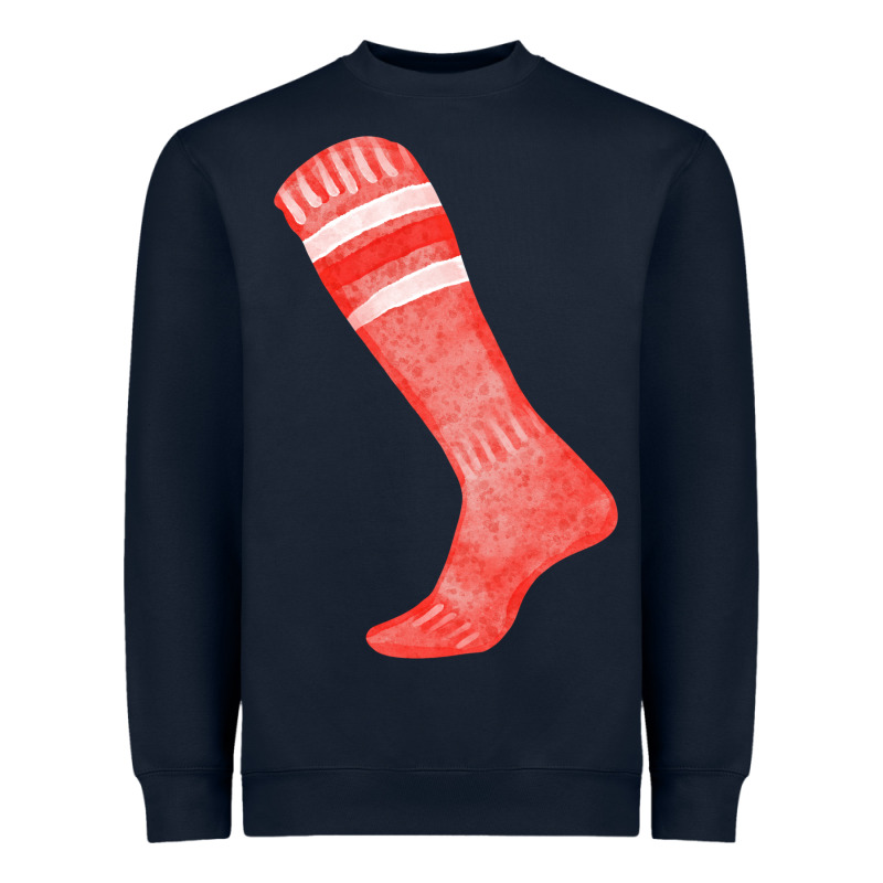 Red Sock Fa Element 2 Heavyweight Sweatshirt by FaDigitalArtStudio | Teevron