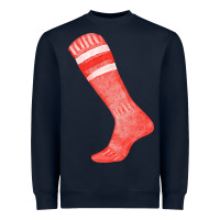 Navy red sock fa element 2 Heavyweight Sweatshirt - FaDigitalArtStudio