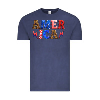 Vintage Denim america thunderbolt Vintage Tee - HRA Design Shop
