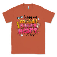 Copper Being an Assistant Principal is Heart Work Classic Tee - CowhideDigitalArt