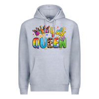 Heather Grey yas queen Premium Hoodie - Artiststas