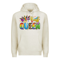 Oatmeal Heather yas queen Premium Hoodie - Artiststas