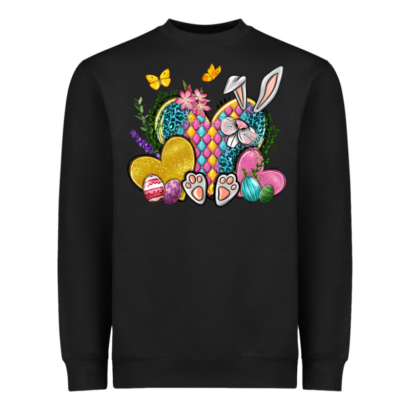 Easter Heart Easter Day Heavyweight Sweatshirt by Neo Western | Teevron