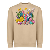 Mushroom Easter Heart Easter Day Heavyweight Sweatshirt - Neo Western