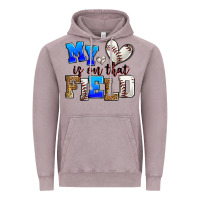 Vintage Zinc my heart is on that field baseball Vintage Hoodie - Zillion Design Studio