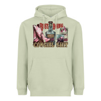 Matcha busy doing cowgirl shit liquor boots cigarette Heavyweight Hoodie - NancyCooperArtShop
