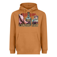 Meerkat busy doing cowgirl shit liquor boots cigarette Heavyweight Hoodie - NancyCooperArtShop