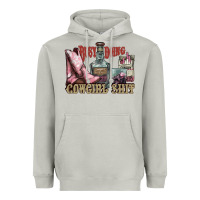 Moon Dust busy doing cowgirl shit liquor boots cigarette Heavyweight Hoodie - NancyCooperArtShop