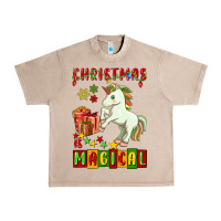 French Oak christmas magical unicorn Urban Heavy Tee - FaDigitalArtStudio