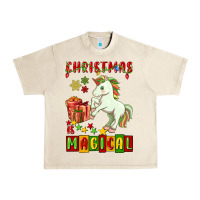 Sandshell christmas magical unicorn Urban Heavy Tee - FaDigitalArtStudio