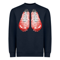 Navy red cleats fa element 3 Heavyweight Sweatshirt - FaDigitalArtStudio
