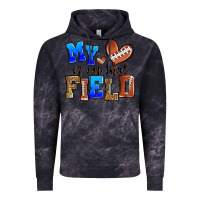 Cloud Black my heart is on that field american football Vintage Hoodie - Zillion Design Studio