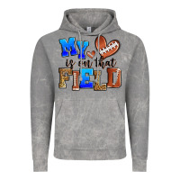 Cloud Rock my heart is on that field american football Vintage Hoodie - Zillion Design Studio