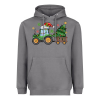 Storm christmas tractor Heavyweight Hoodie - MaliasSmallBusiness