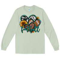 Matcha football hearts Long Sleeve Tee - Jasminsmagicworld