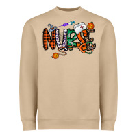 Mushroom nurse halloween Heavyweight Sweatshirt - CowhideDigitalArt