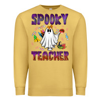Antique Gold spooky teacher Premium Sweatshirt - NancyCooperArtShop