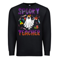 Black spooky teacher Premium Sweatshirt - NancyCooperArtShop