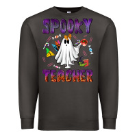 Smoke spooky teacher Premium Sweatshirt - NancyCooperArtShop