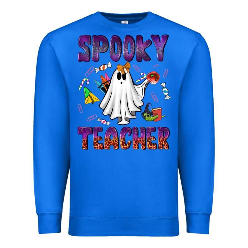 Spooky Teacher Premium Sweatshirt by NancyCooperArtShop | Teevron