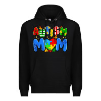 Black autism mom Premium Hoodie - Artiststas
