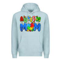 Blue Mist autism mom Premium Hoodie - Artiststas