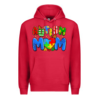 Cardinal autism mom Premium Hoodie - Artiststas