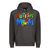 Smoke autism mom Premium Hoodie - Artiststas