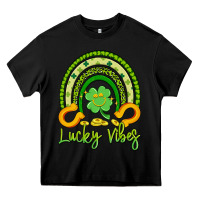 Black lucky vibes Heavy Core Tee - Artiststas