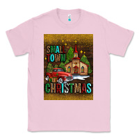 Bubblegum Pink small town christmas church Classic Tee - AdoDesignShop
