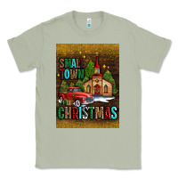 Matcha small town christmas church Classic Tee - AdoDesignShop