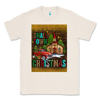 Natural small town christmas church Classic Tee - AdoDesignShop
