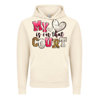 Vintage Artic my heart is on that court volleyball Vintage Hoodie - Zillion Design Studio