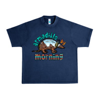 Navy armadillo by morning Urban Heavy Tee - RacoonDesign