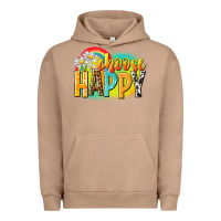 Pigment Burro Choose happy Urban Hoodie - NancyCooperArtShop