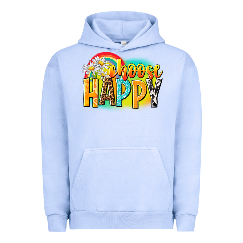 Choose Happy Urban Hoodie by NancyCooperArtShop | Teevron