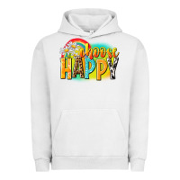 Pigment Lunar Rock Choose happy Urban Hoodie - NancyCooperArtShop