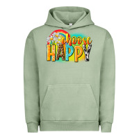 Pigment Oil Green Choose happy Urban Hoodie - NancyCooperArtShop
