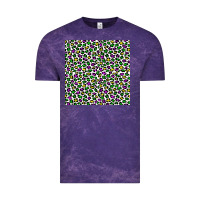 Cloud Purple mardi gras leopard  seamless pattern Vintage Tee - FaDigitalArtStudio