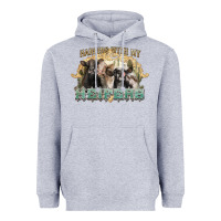 Heather Grey hanging with my heifers Heavyweight Hoodie - NancyCooperArtShop