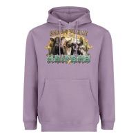 Lavender hanging with my heifers Heavyweight Hoodie - NancyCooperArtShop